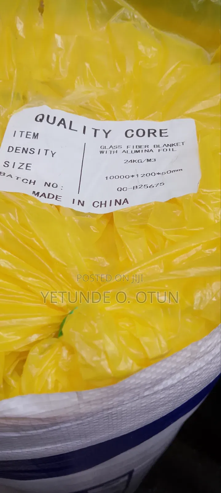 Rockwool Quality Core Fiberglass