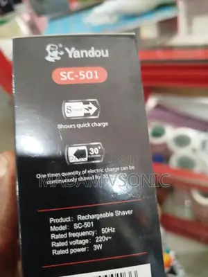 Yandou Sc-501 Rechargeable Shaver