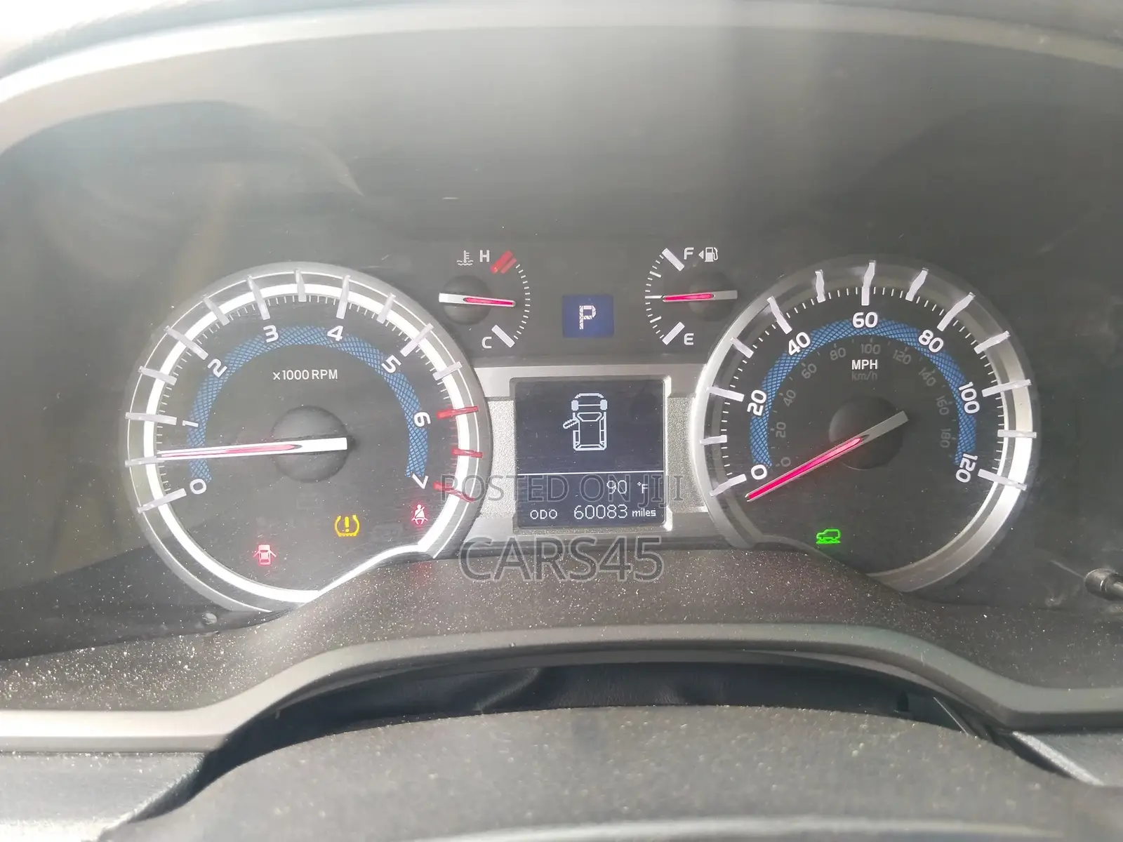 Toyota 4-Runner 2018 Orange
