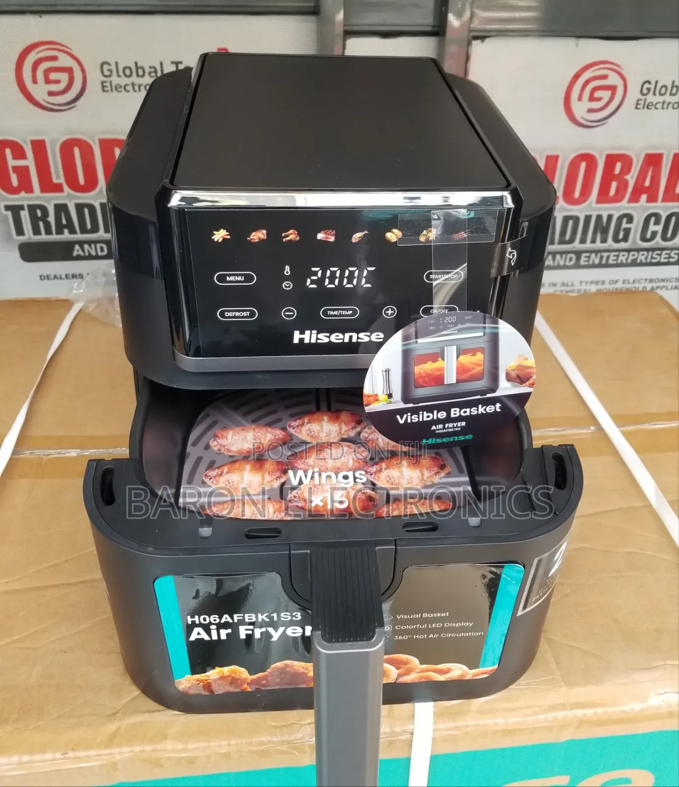 Brand New Hisense 6.3L Airfryer