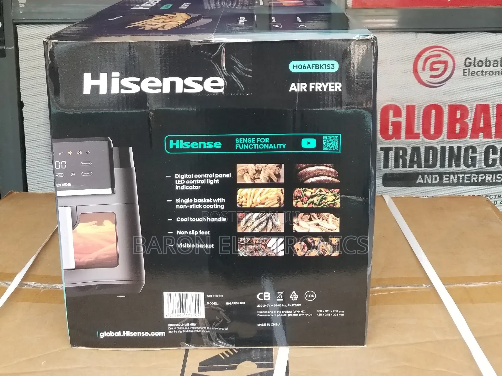 Brand New Hisense 6.3L Airfryer