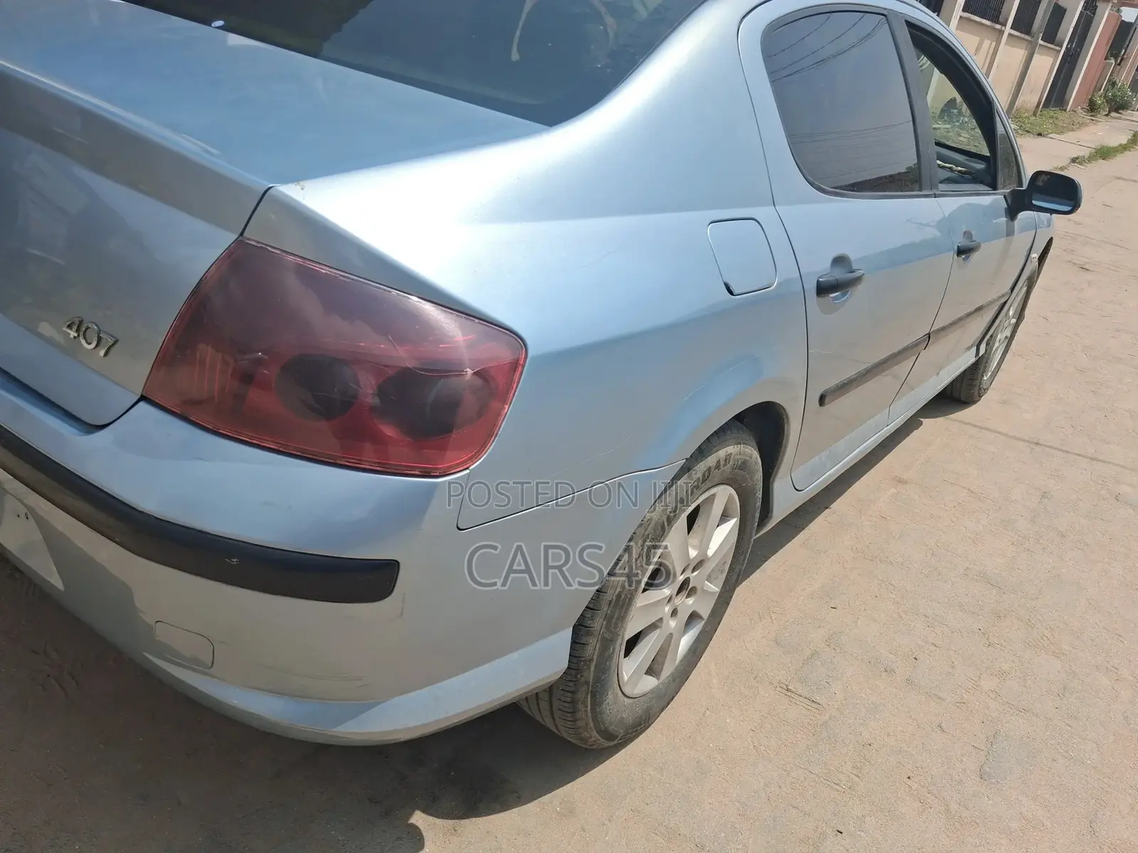Peugeot 407 2002 Blue