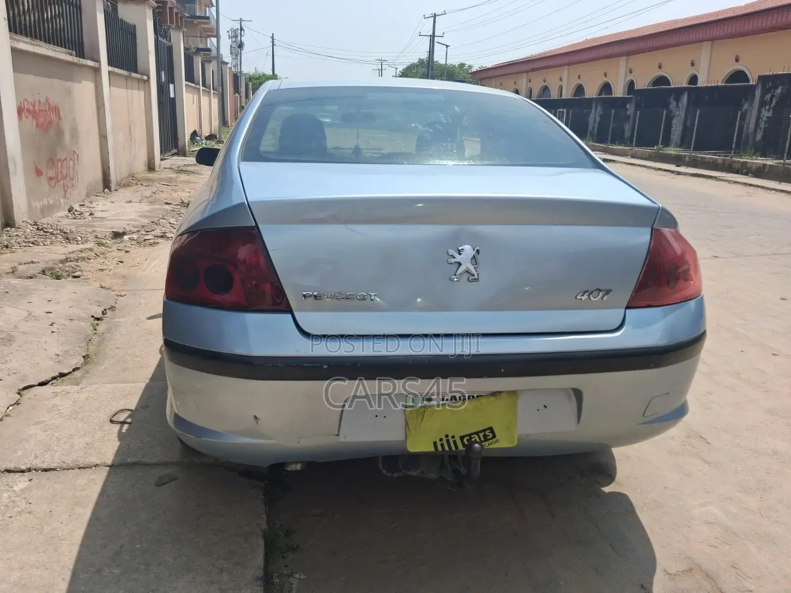 Peugeot 407 2002 Blue