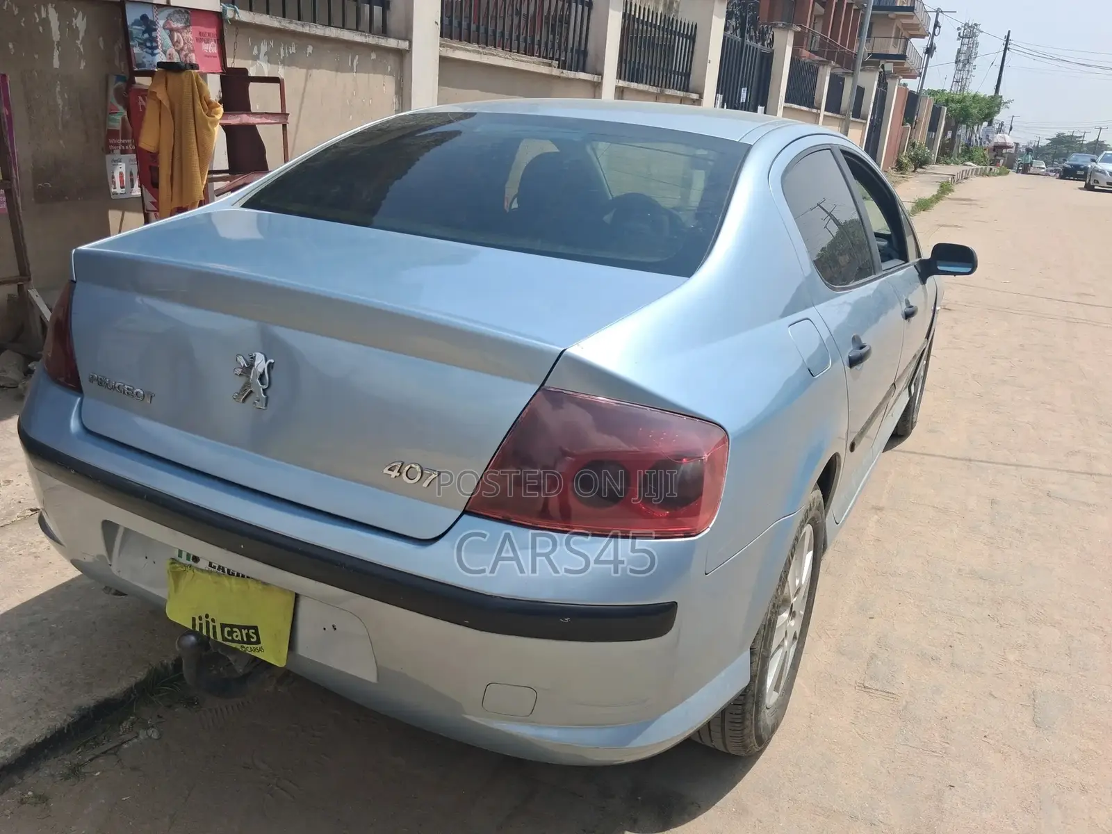 Peugeot 407 2002 Blue
