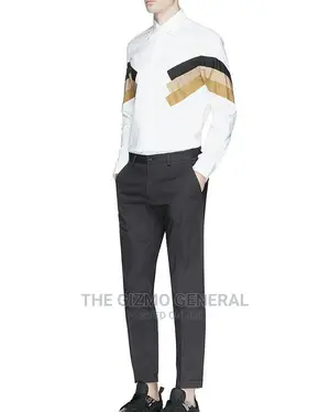 Neil Barrett 'Retro Modernist' Patch Poplin Shirt