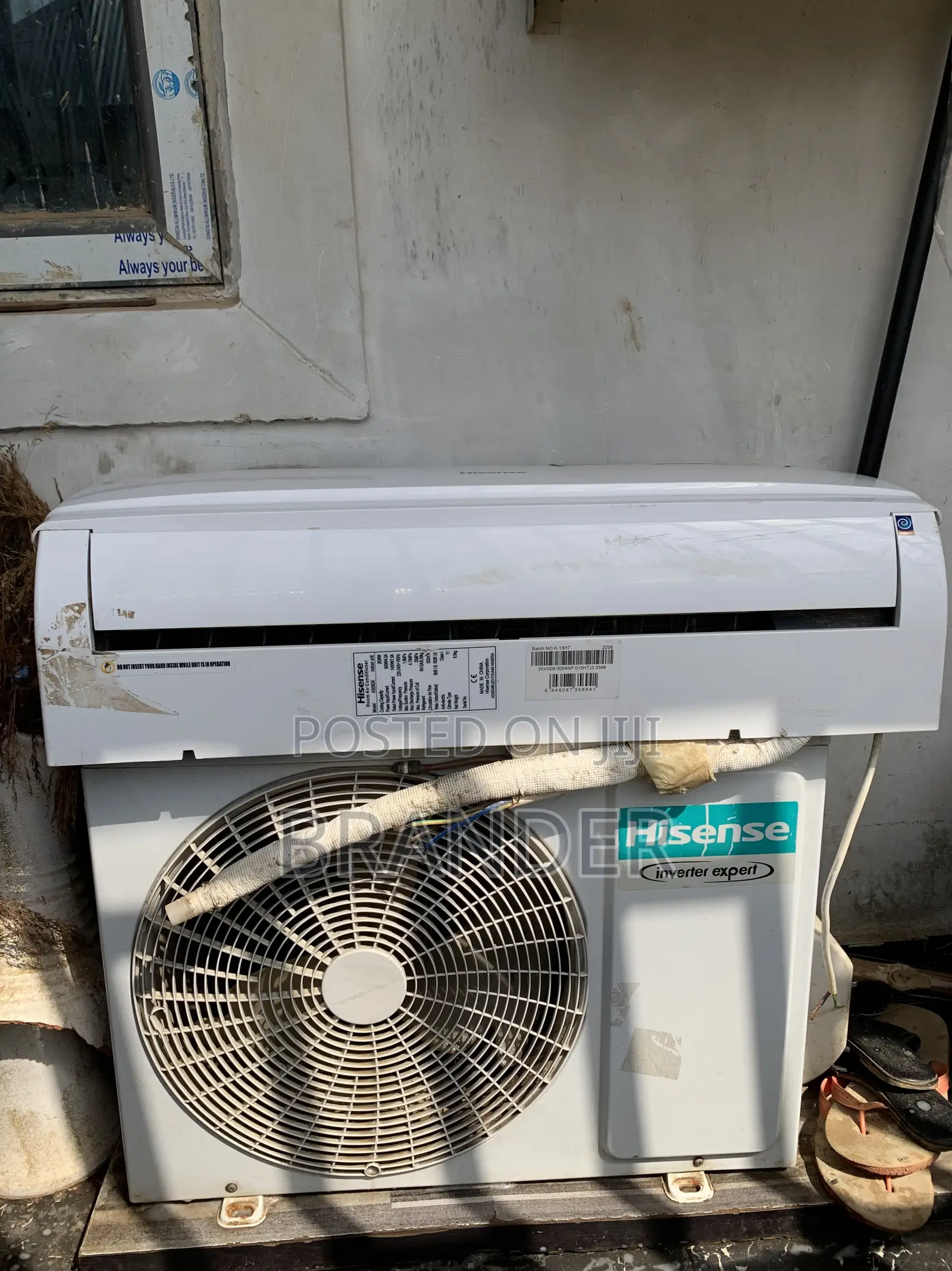 Hisense Inverter 1hp Very Clean