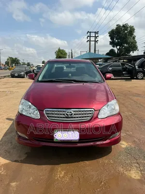 Toyota Corolla Sedan Automatic 2004 Red