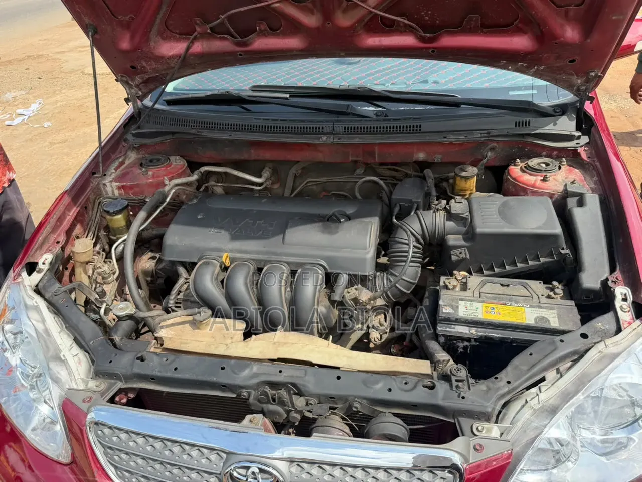 Toyota Corolla Sedan Automatic 2004 Red