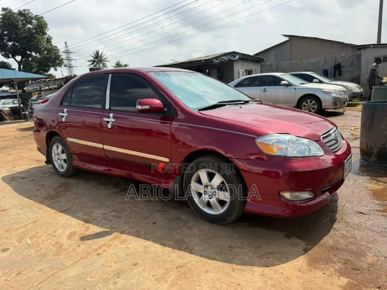 Toyota Corolla Sedan Automatic 2004 Red