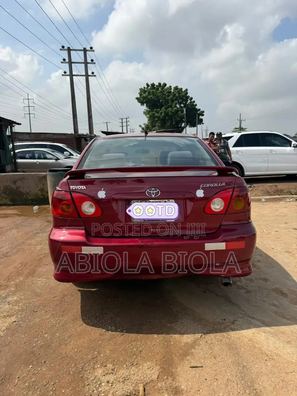 Toyota Corolla Sedan Automatic 2004 Red