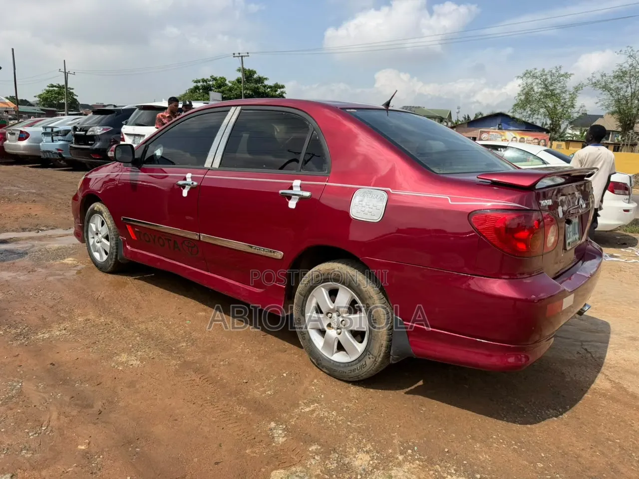 Toyota Corolla Sedan Automatic 2004 Red