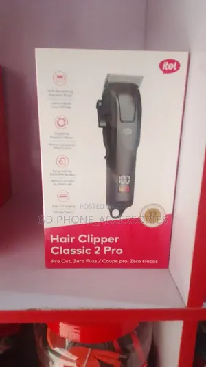Original Itel Hair Clipper Classic 2 Pro - 7000RPM Motor & 2000mAh