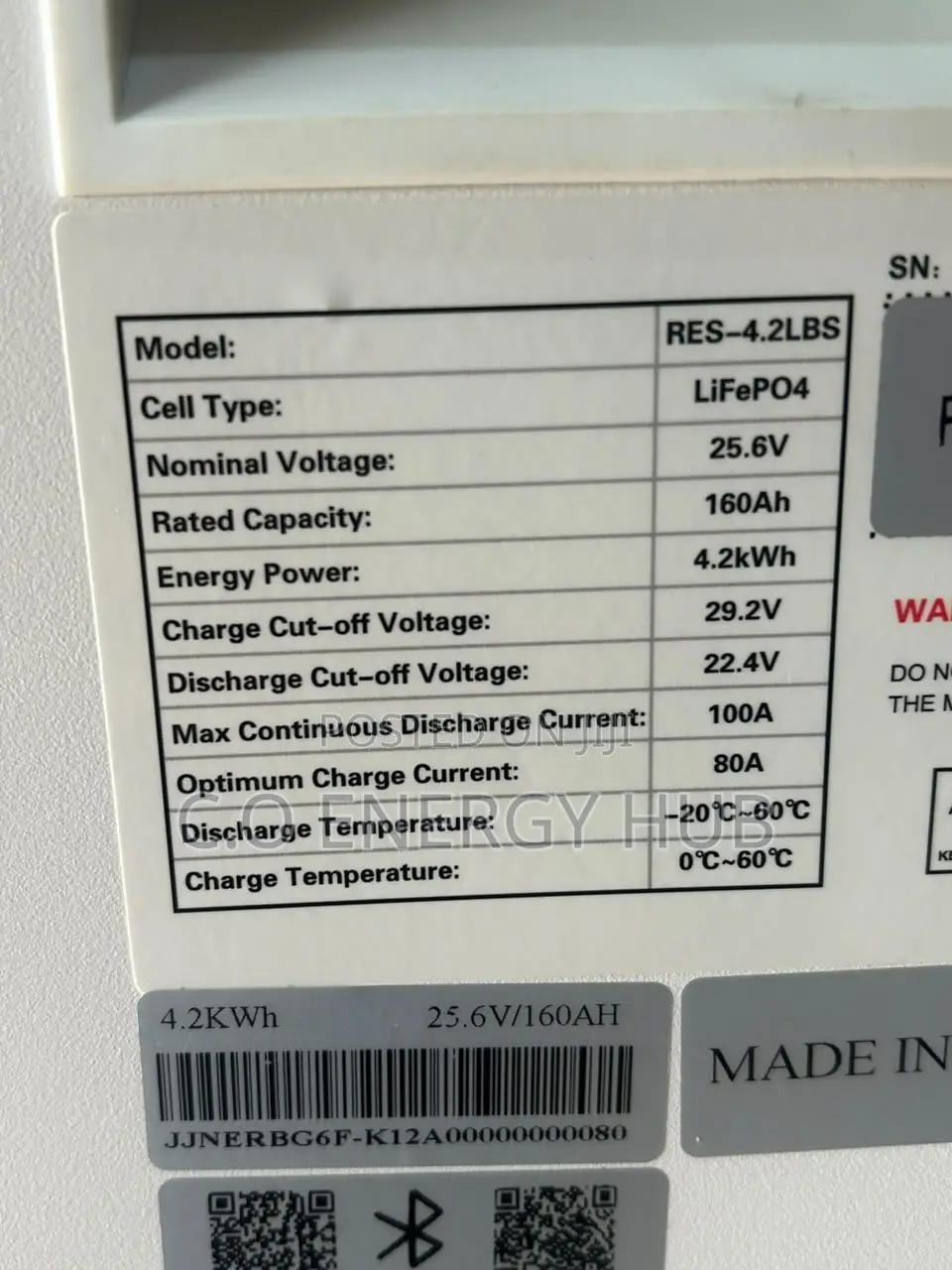Dur Power 4.2Kwh 24V Lithium Battery