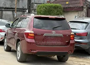Toyota Highlander 2008 Burgundy