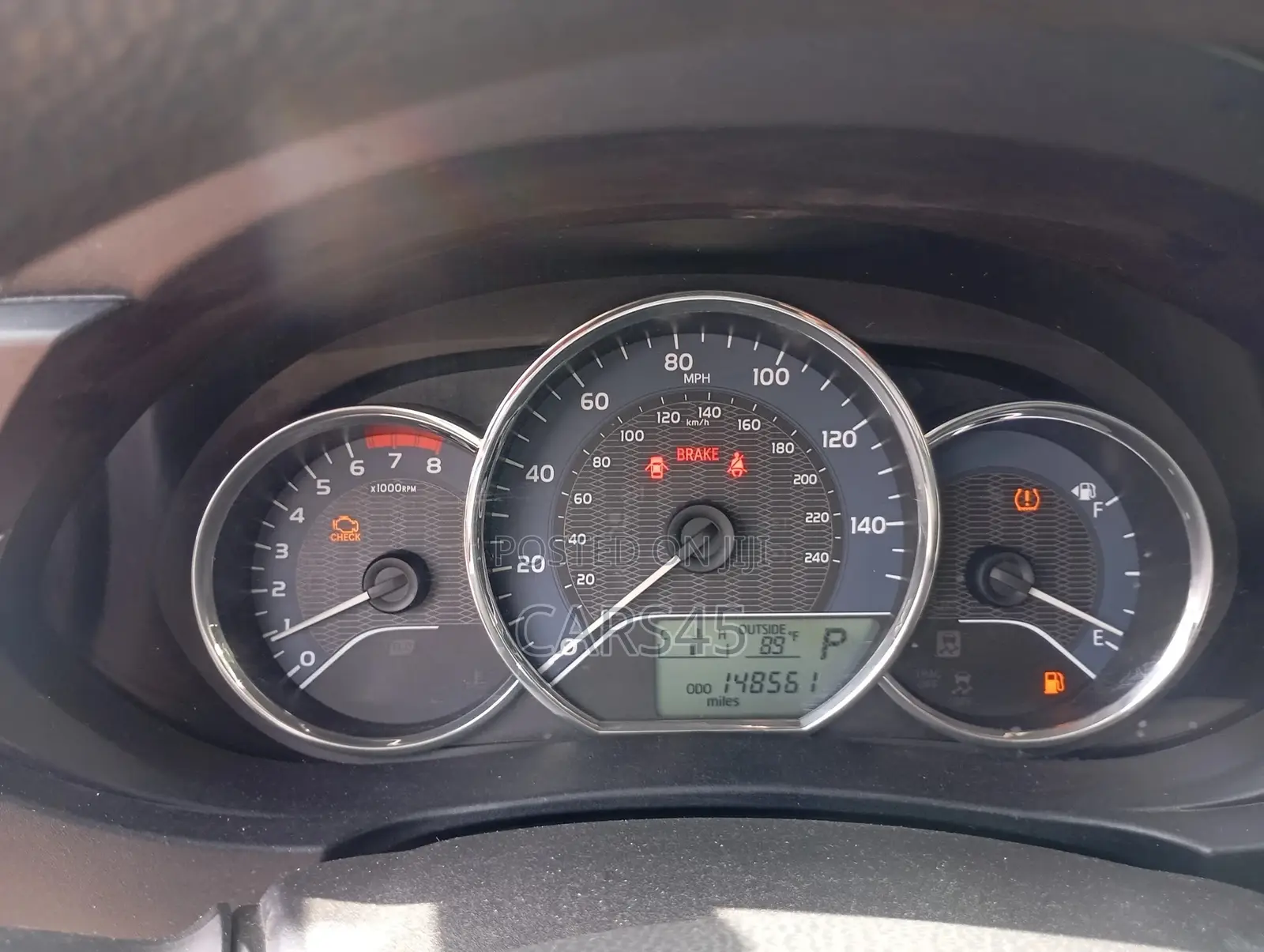 Toyota Corolla 2015 Red