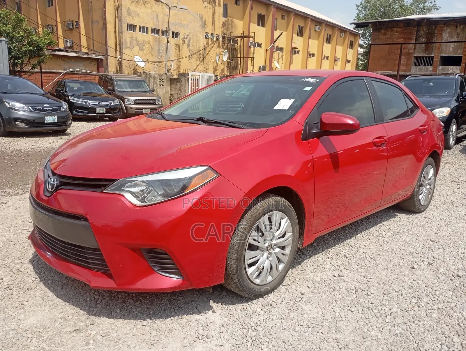 Toyota Corolla 2015 Red