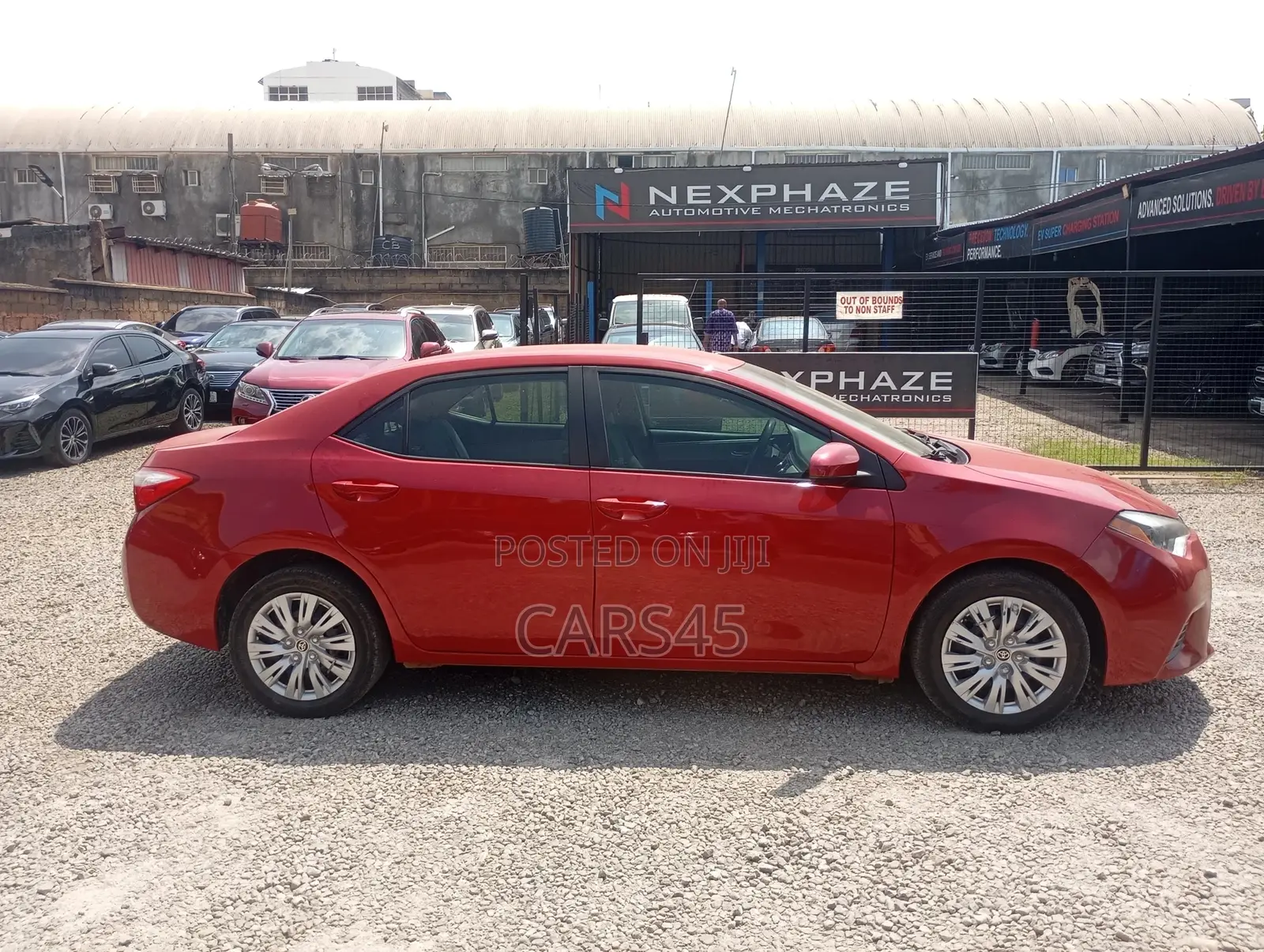 Toyota Corolla 2015 Red
