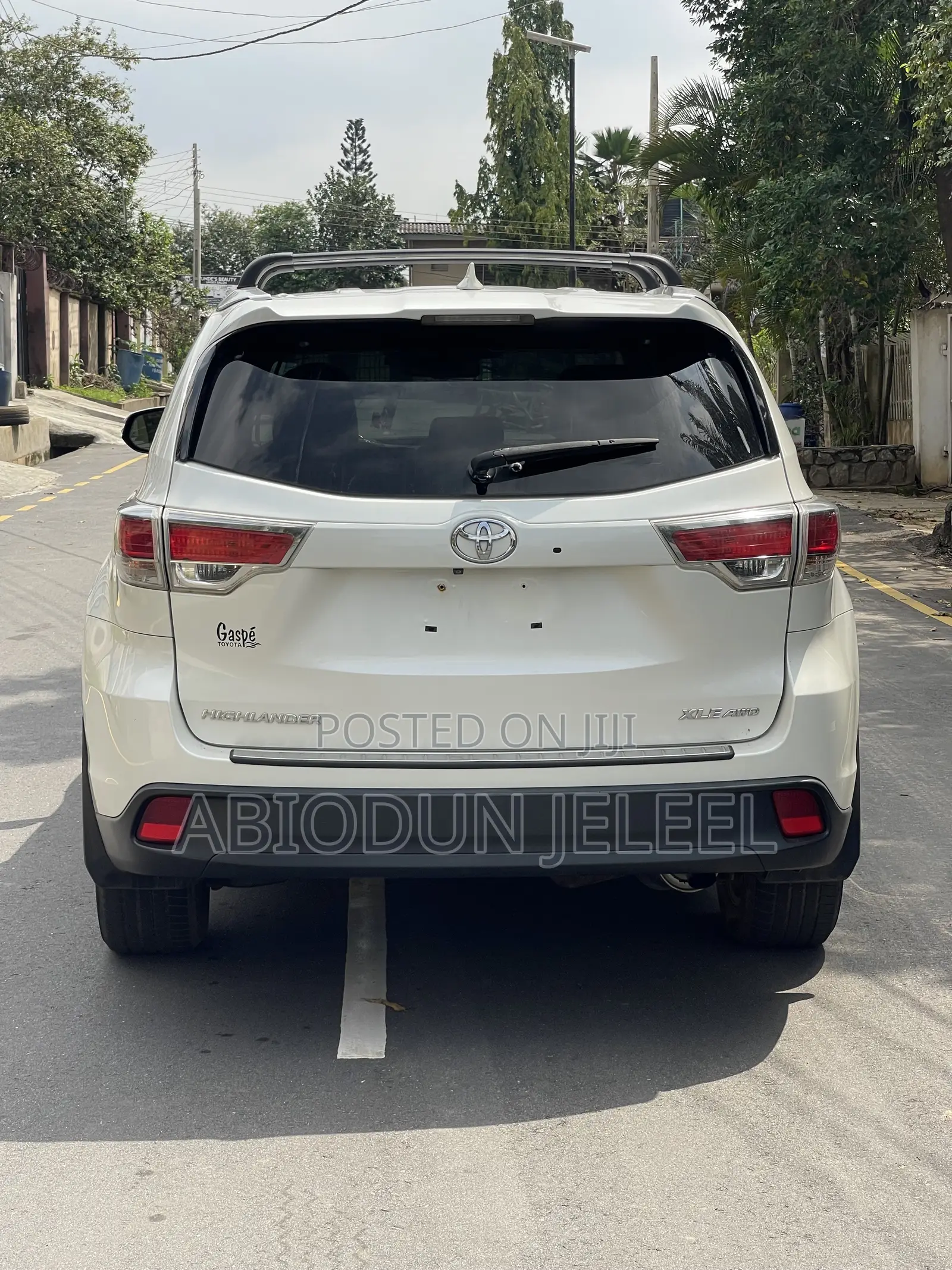 Toyota Highlander 2015 White