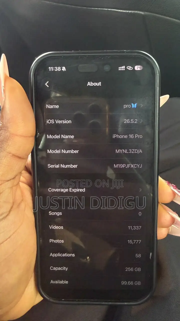 Apple iPhone 16 Pro 256 GB Gray
