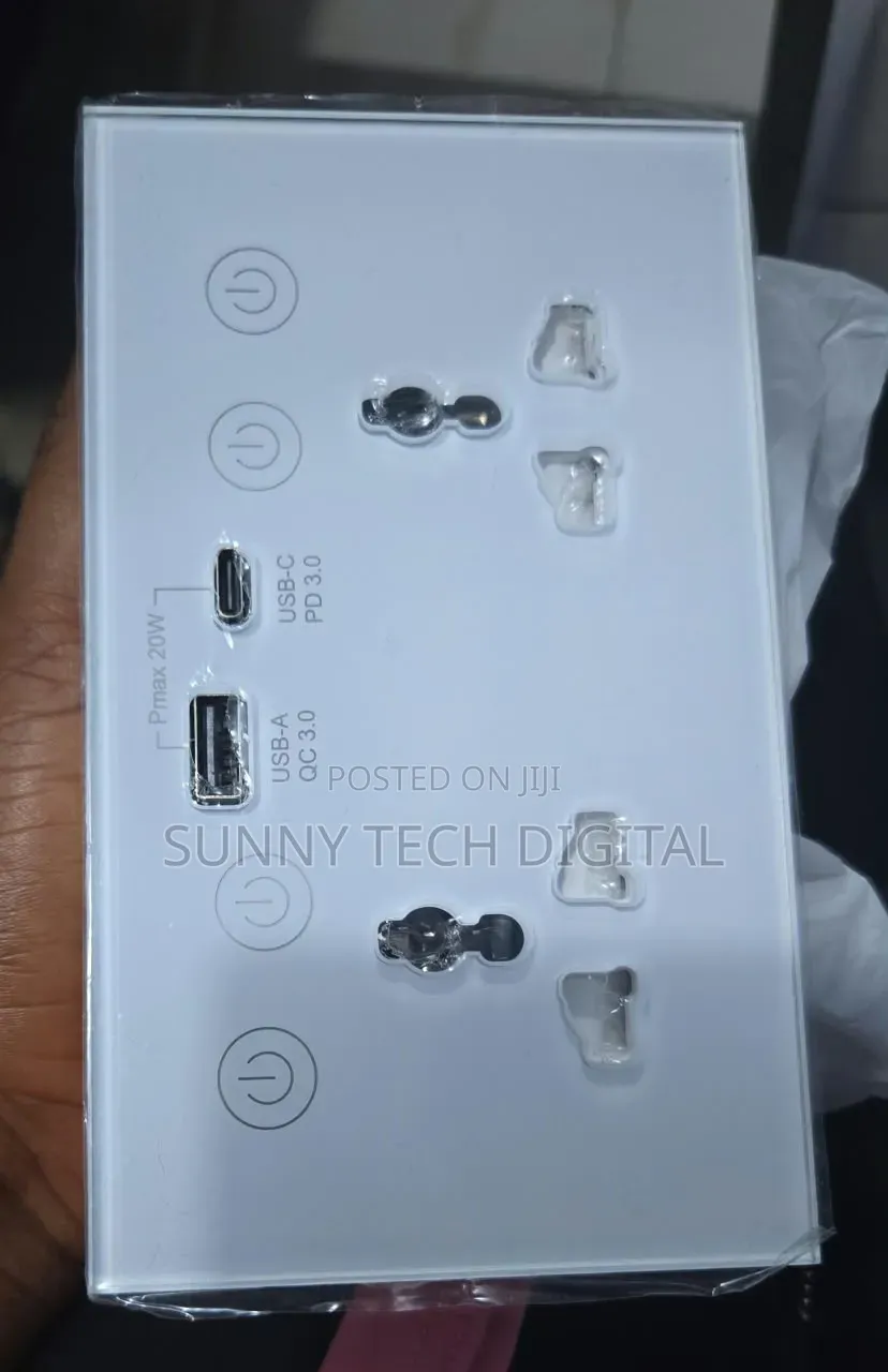 Double Gang Smart Socket