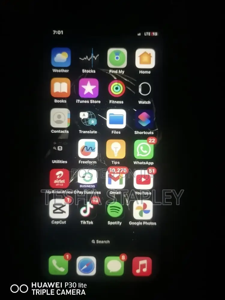 Apple iPhone X 64 GB Black