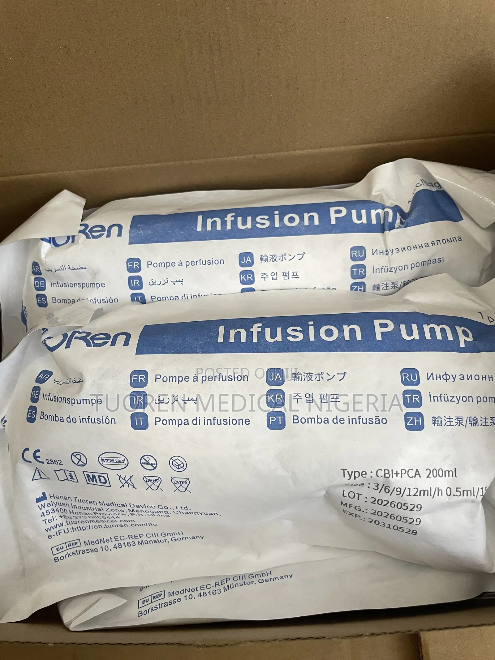 Infusion Pump Cbi+pca Multi Flow Rate