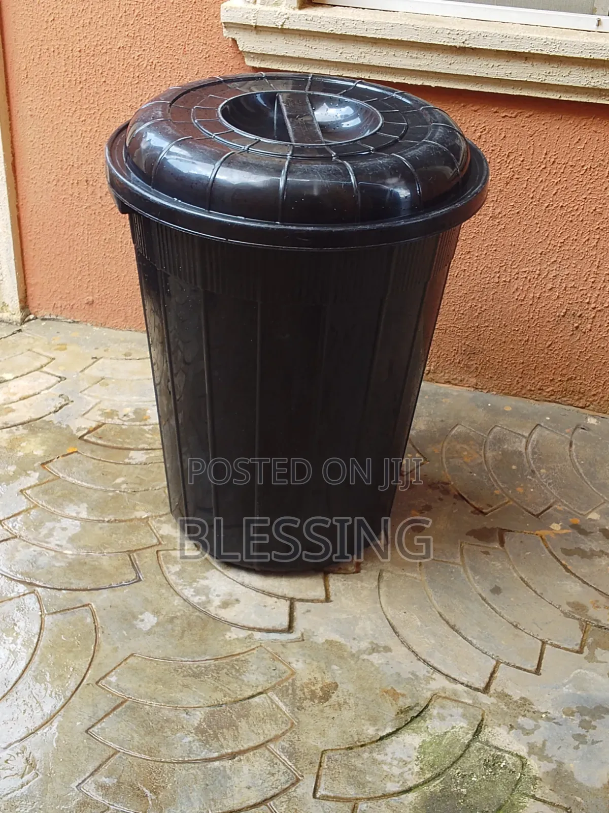 Black Plastic 140lits Drum