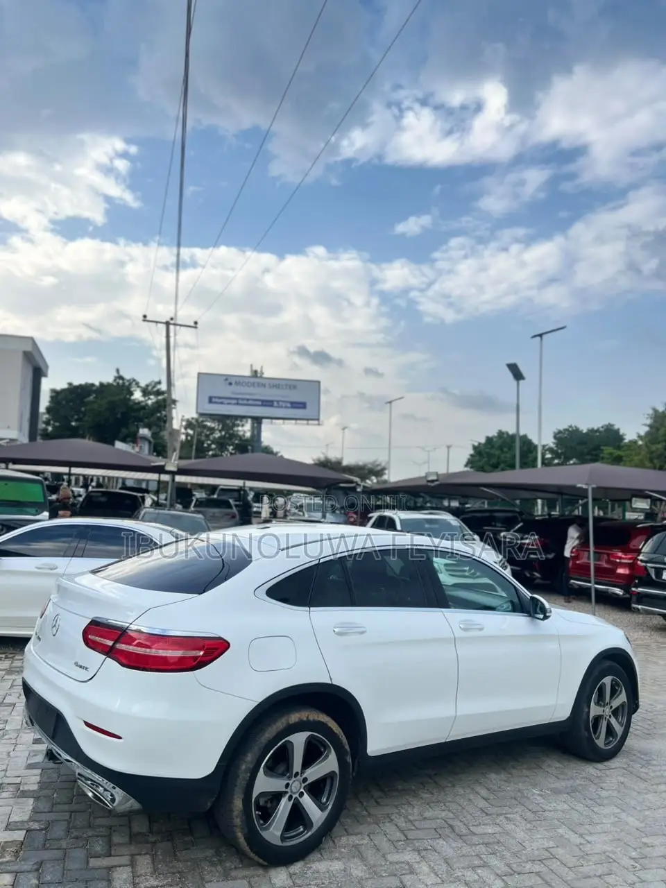 Mercedes-Benz GLC-Class 2017 White