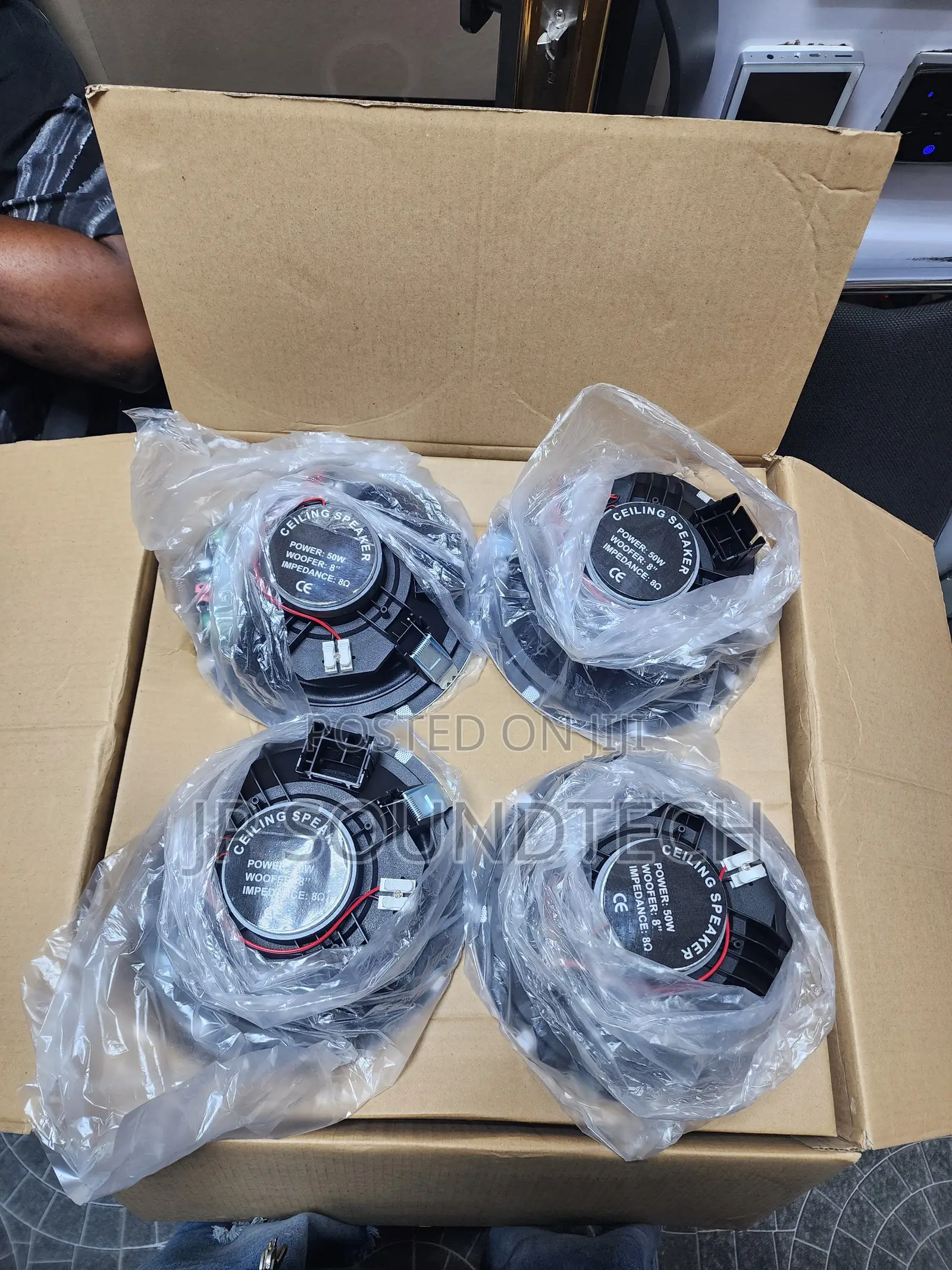 4 in 1 Bluetooth Ceiling Speaker With Remote Control