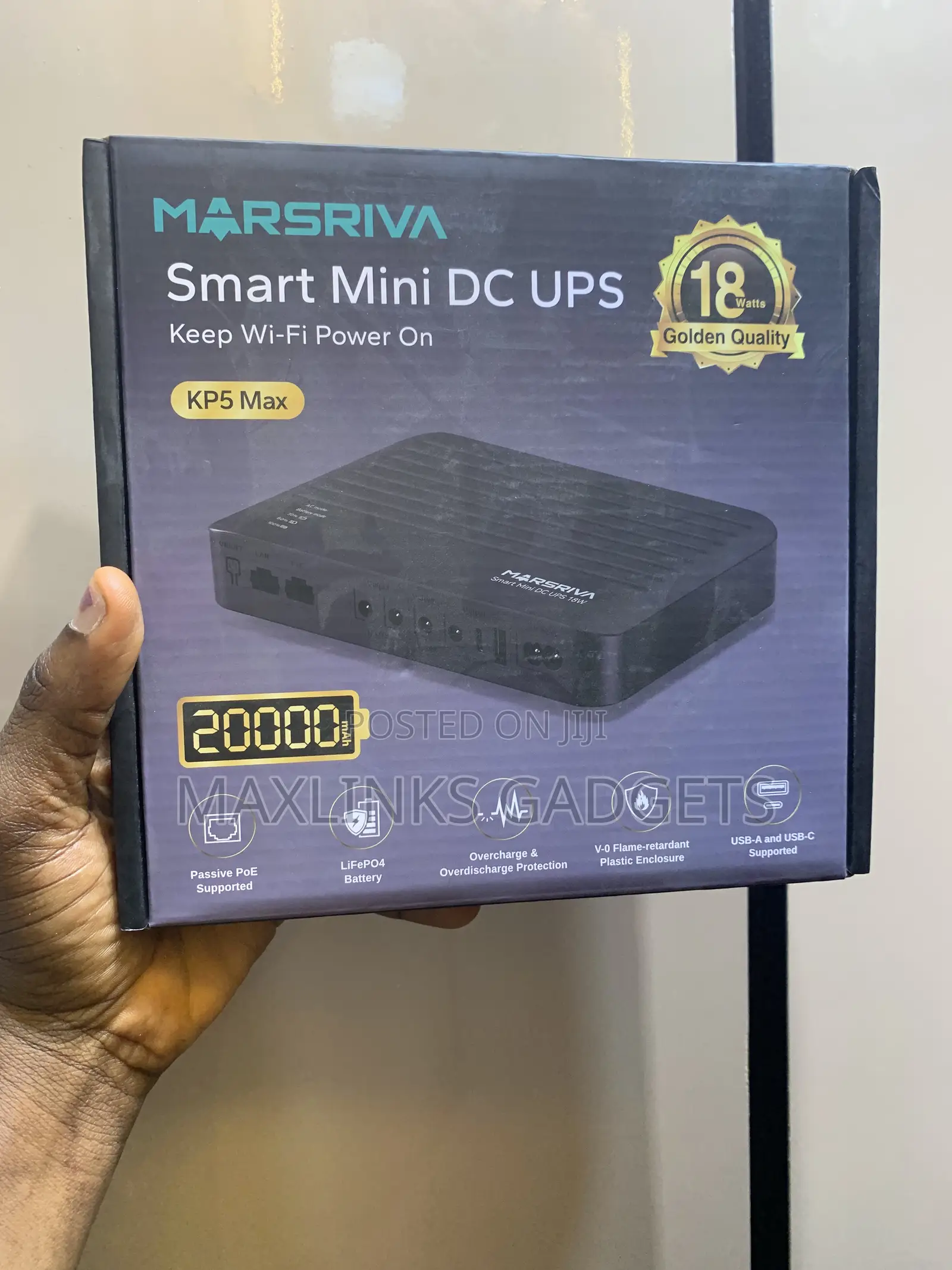 20000mah Marsriva Smart Mini Dc Power Bank