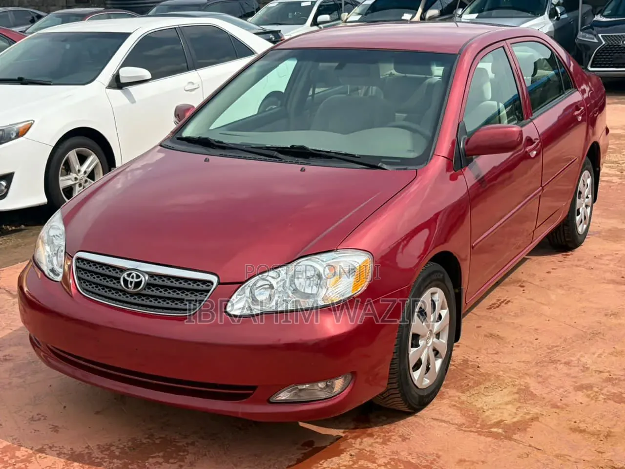 Toyota Corolla 2007 Red