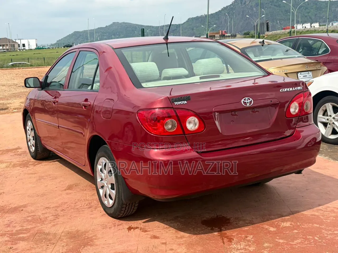 Toyota Corolla 2007 Red