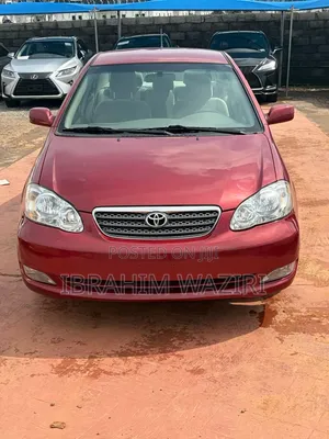 Toyota Corolla 2007 Red