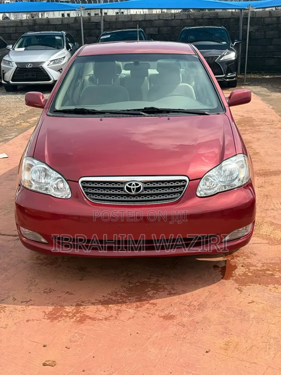 Toyota Corolla 2007 Red