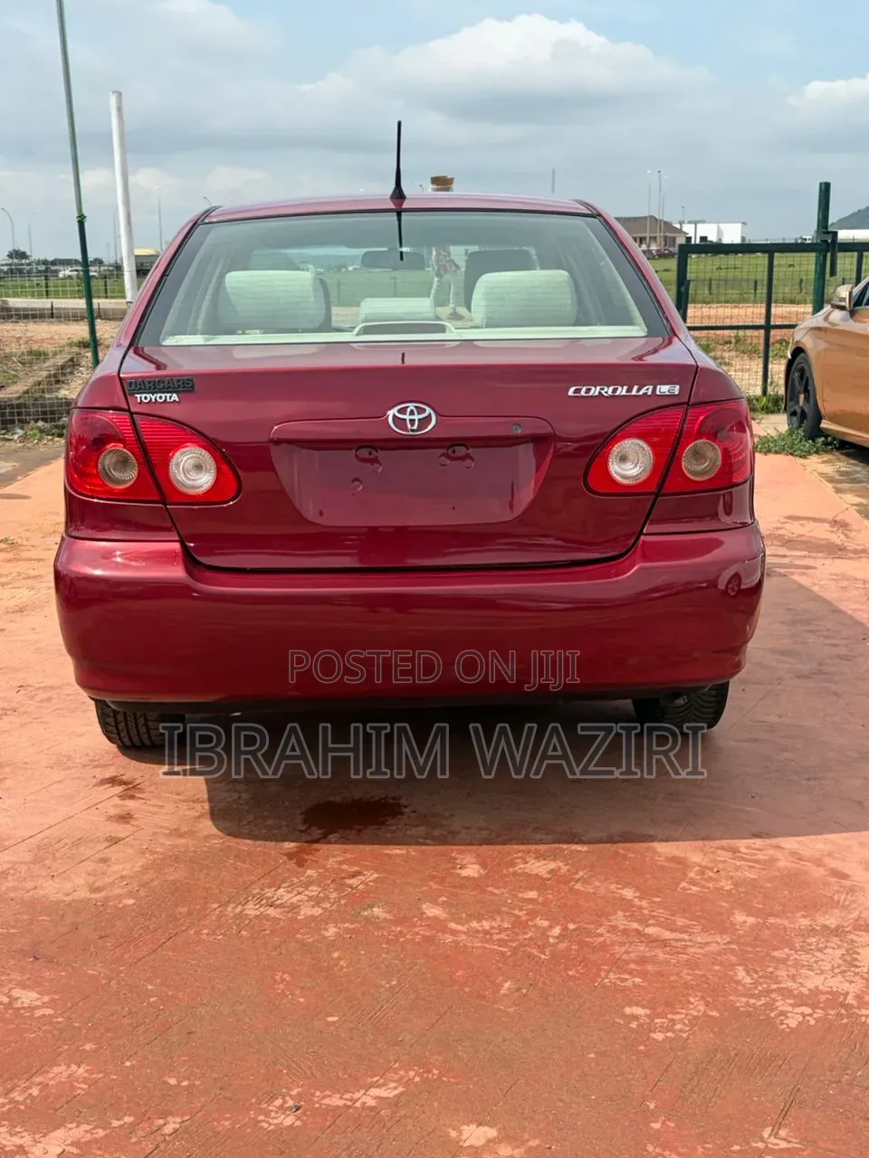 Toyota Corolla 2007 Red