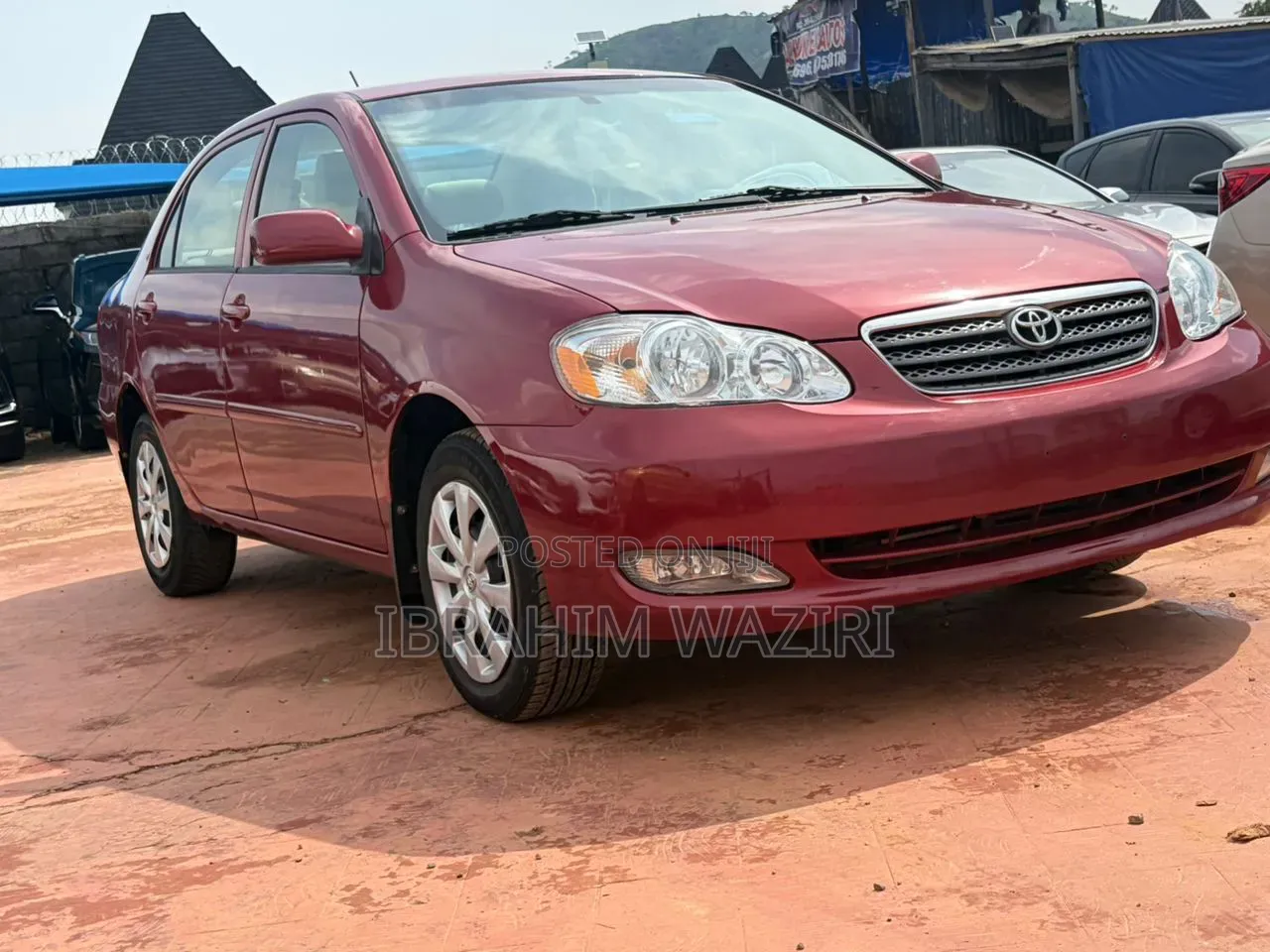 Toyota Corolla 2007 Red