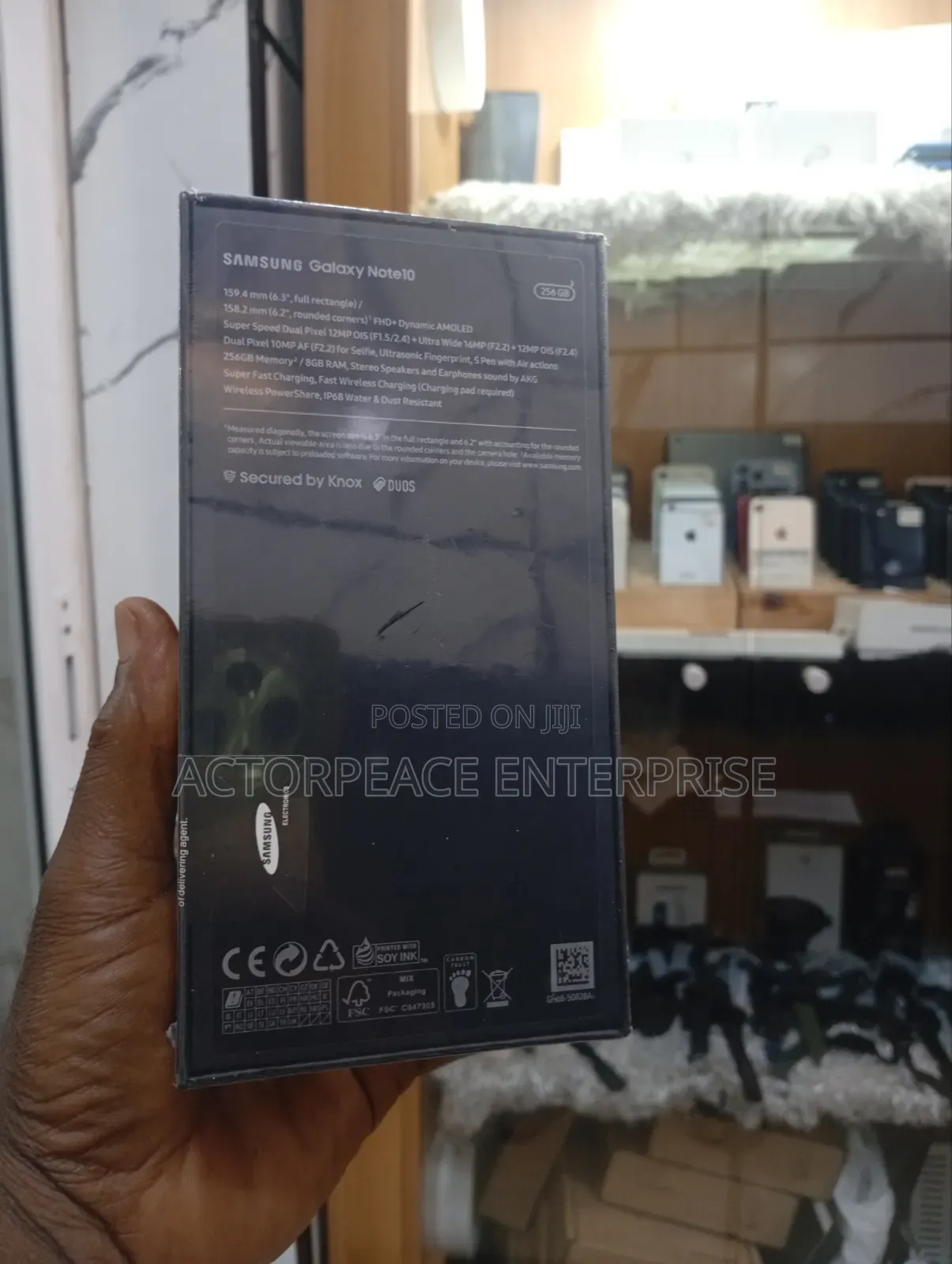 New Samsung Galaxy Note10 256 GB Black
