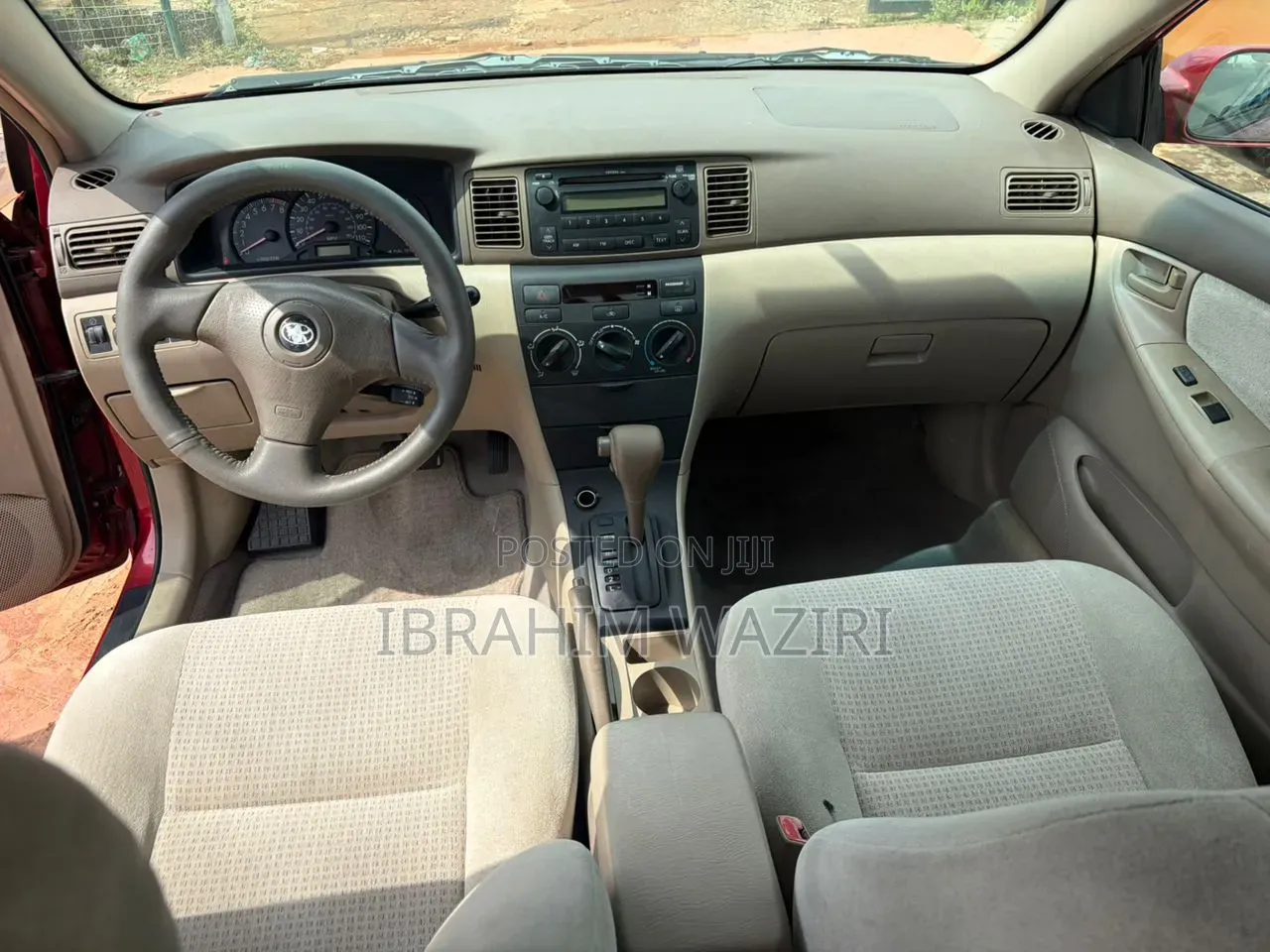 Toyota Corolla 2007 Red