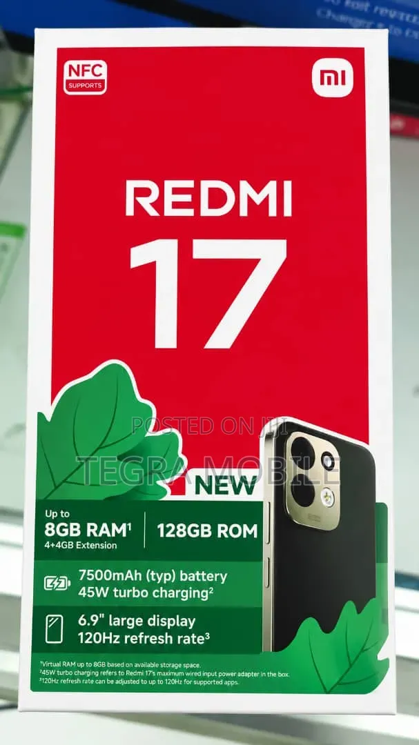New Mobile Phone 128 GB Black
