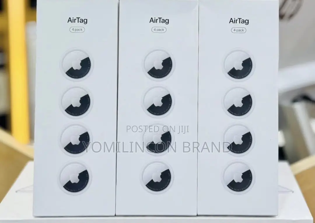 Apple AirTag (2nd Generation) - 4 Pack: Tracker for Keychain, Wallet