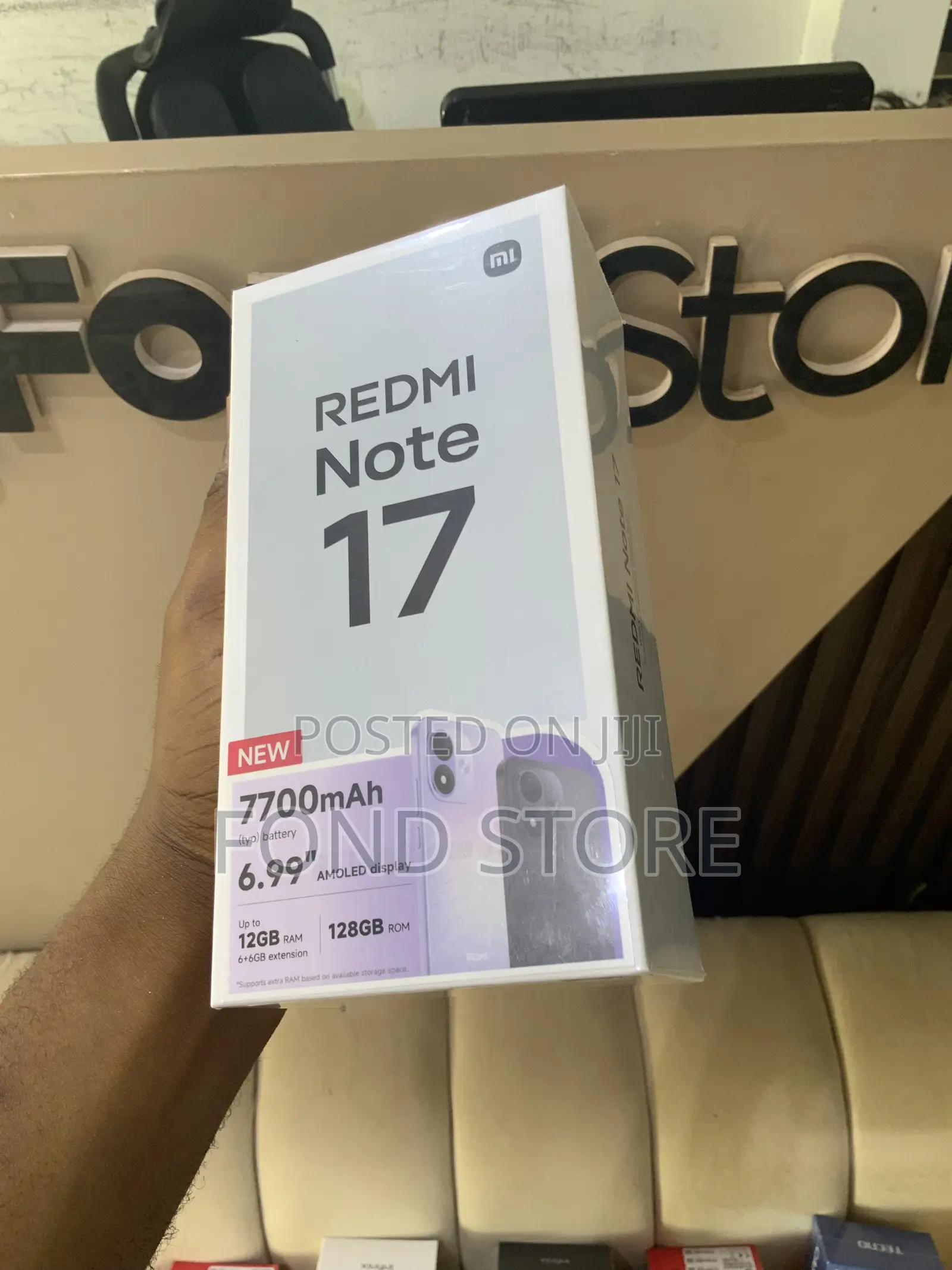 New Xiaomi Redmi Note 17 128 GB Red
