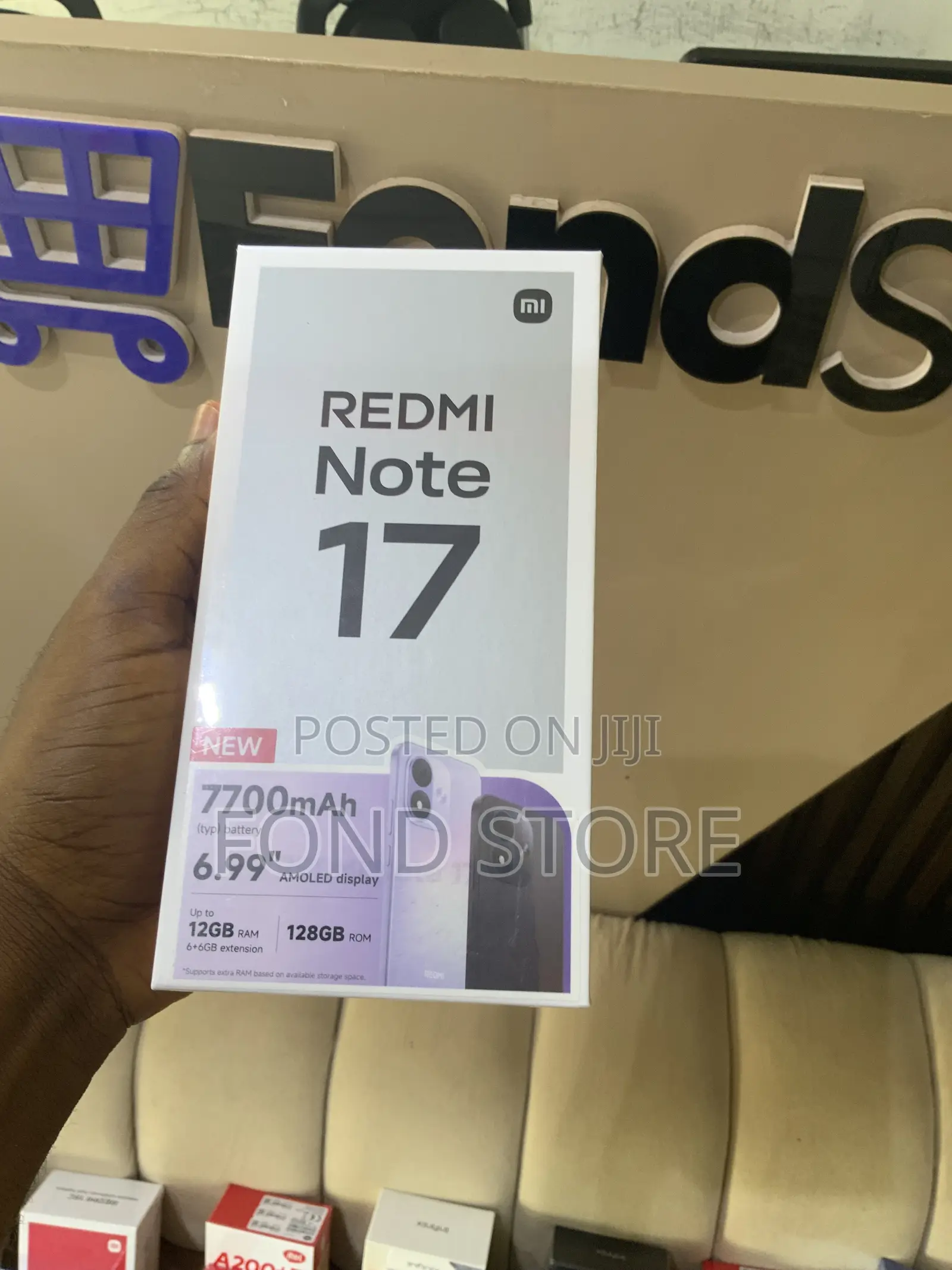 New Xiaomi Redmi Note 17 128 GB Red
