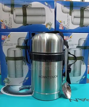Hometouch 750ml Stainless Steel Vacuum Food Flask - Bigger Size!