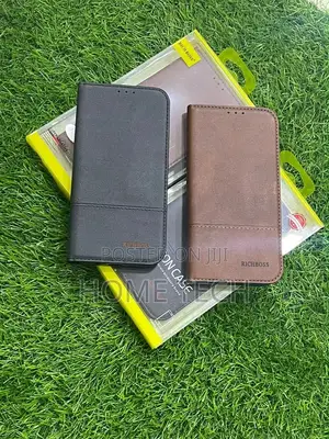 Richboss Leather Flip Case With Magnetic Cover for All Phone Models