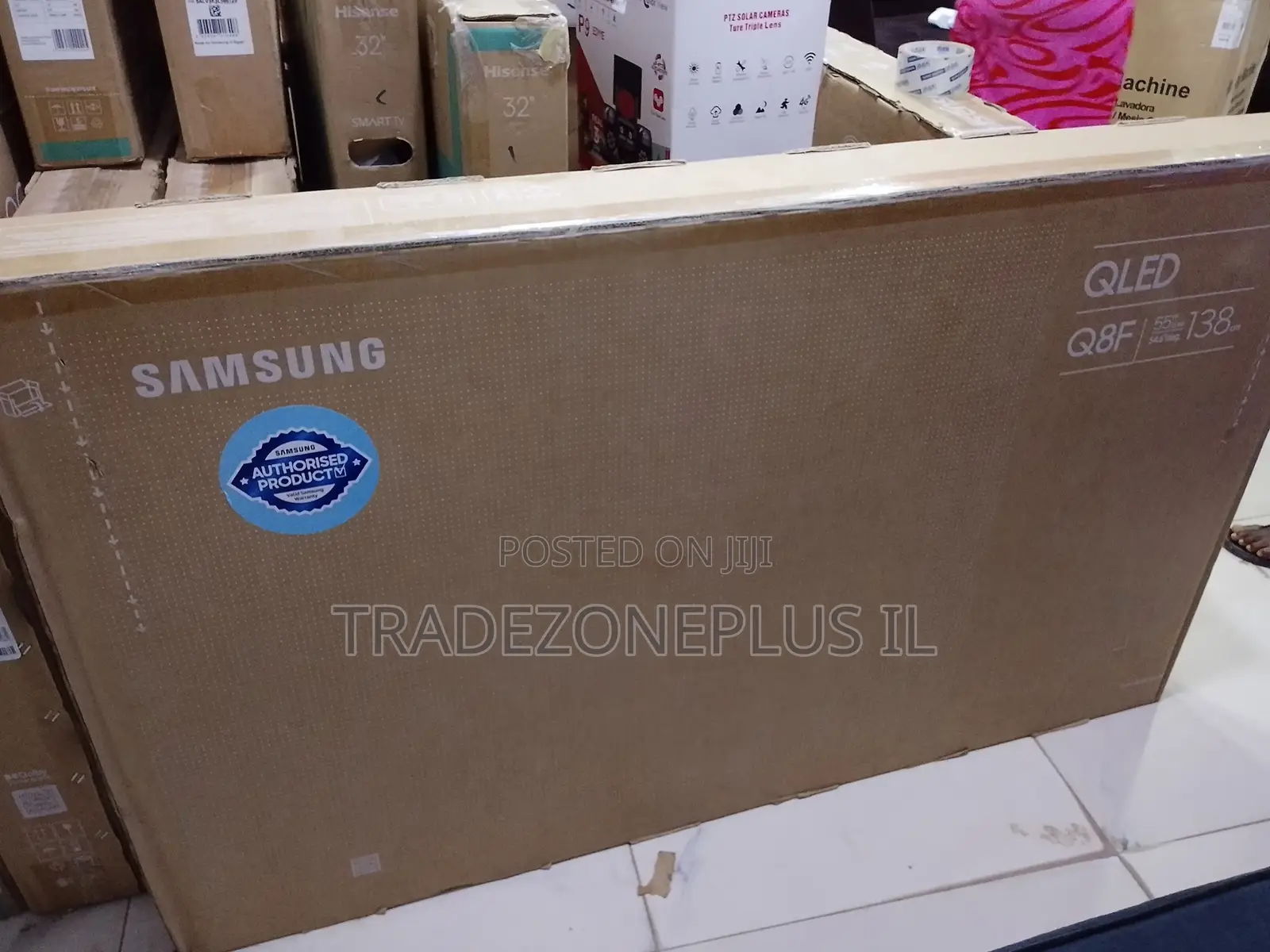 Powerful Visual Experience With Samsung 55in QLED TV