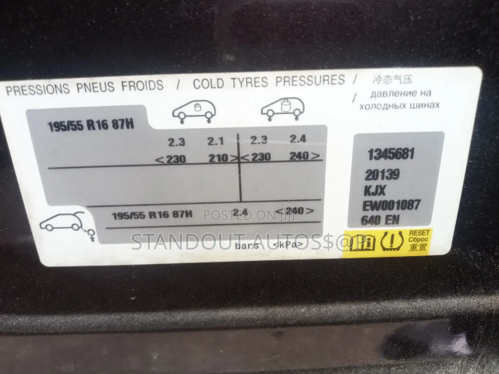Peugeot 208 2015 Black