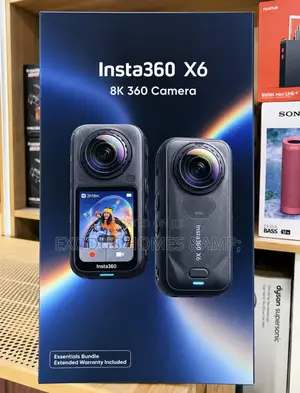 Insta360 X6 8K 360 Camera Essentials Bundle