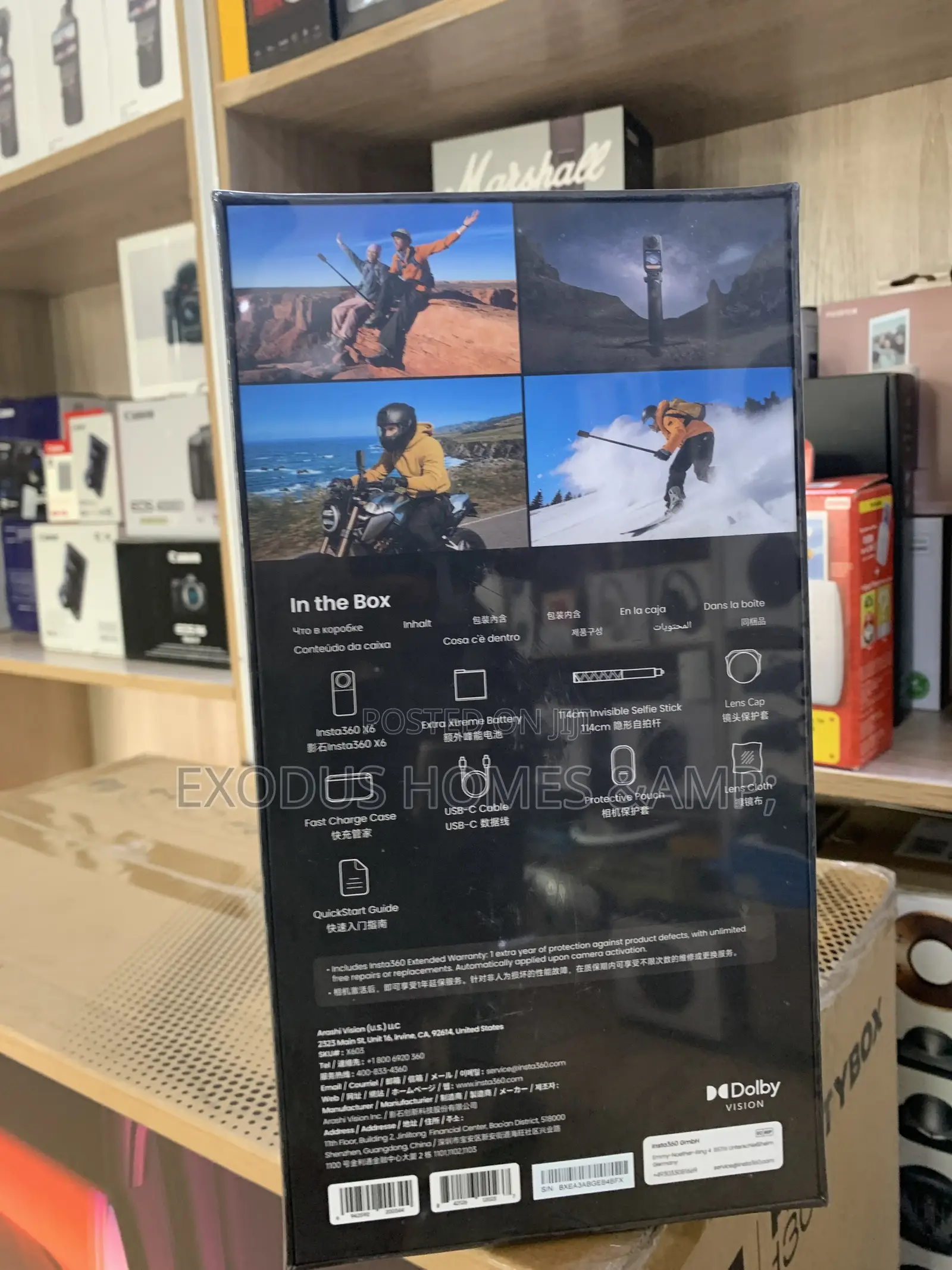 Insta360 X6 8K 360 Camera Essentials Bundle