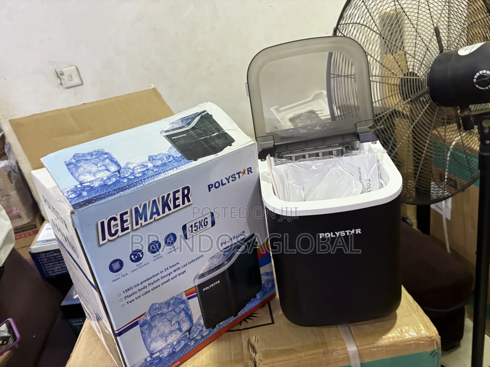 Polystar PV-JYIMZ6B 15KG Ice Making Machine