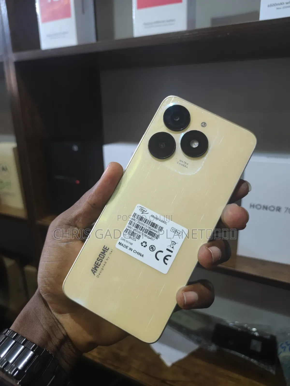 Itel A70 128 GB Orange